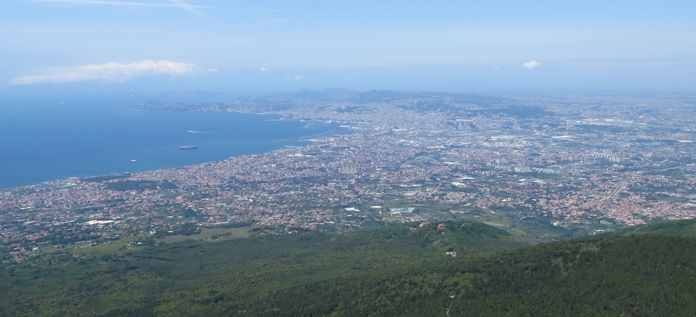 Naples from high up