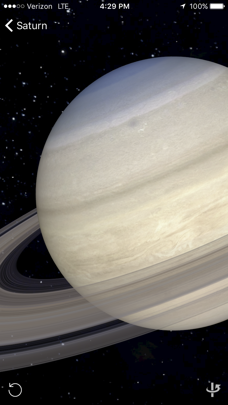 Browse and manipulate scienftifically accurate models of all the planets